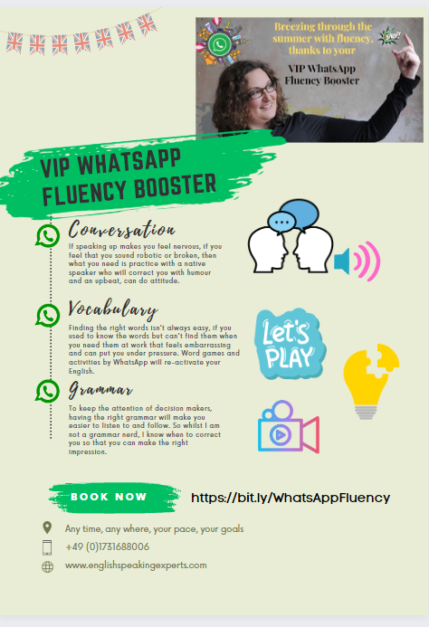 WhatsApp Fluency Booster - What to expect